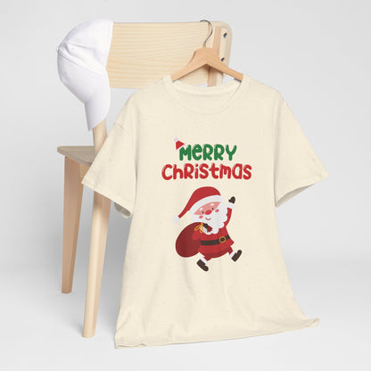 Christmas Santa Unisex Tee - Festive Holiday Apparel