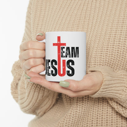Team Jesus - Ceramic Mug, (11oz)