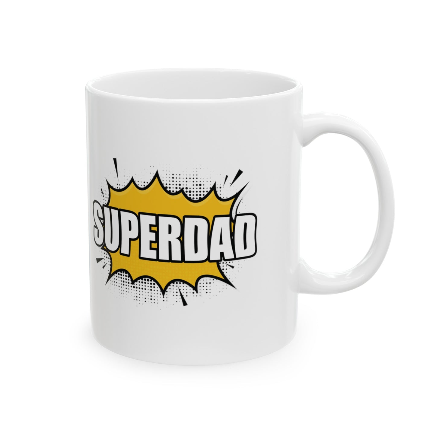 Superdad - Ceramic Mug, (11oz)