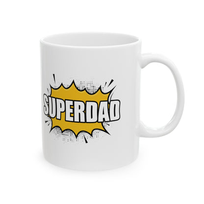 Superdad - Ceramic Mug, (11oz)