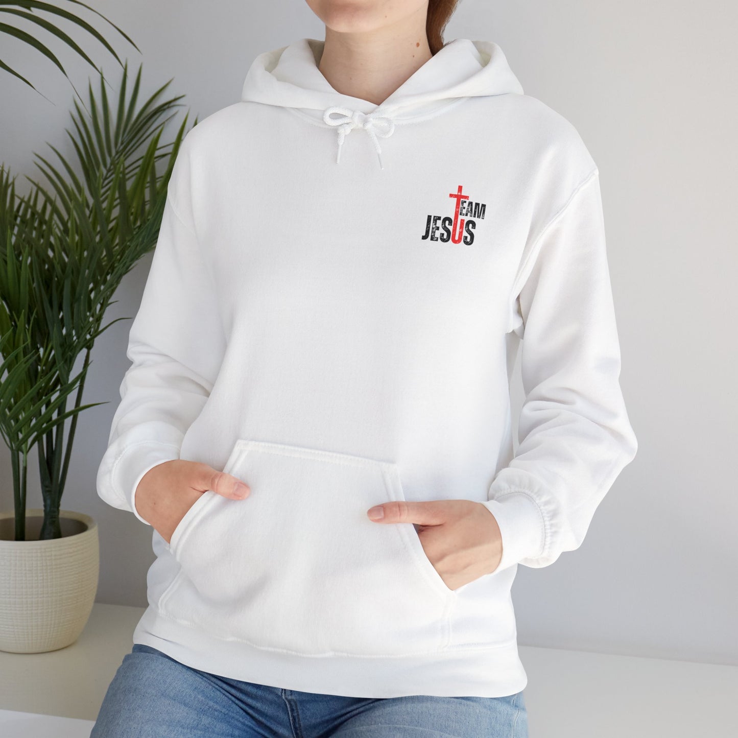 Team Jesus - Unisex Heavy Blend™ Hooded Sweatshirt