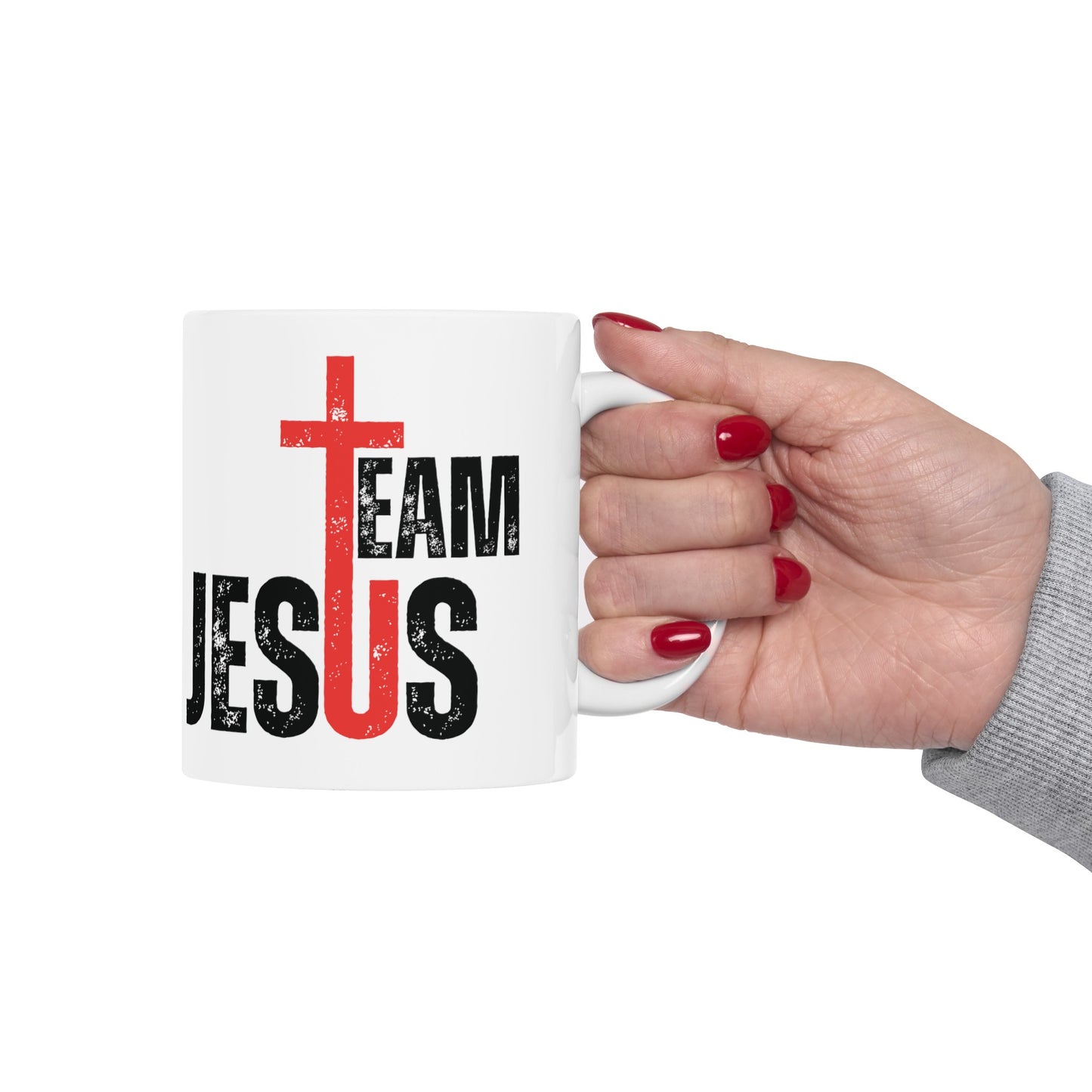 Team Jesus - Ceramic Mug, (11oz)