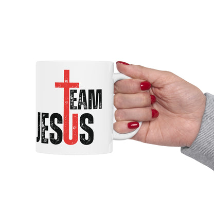 Team Jesus - Ceramic Mug, (11oz)