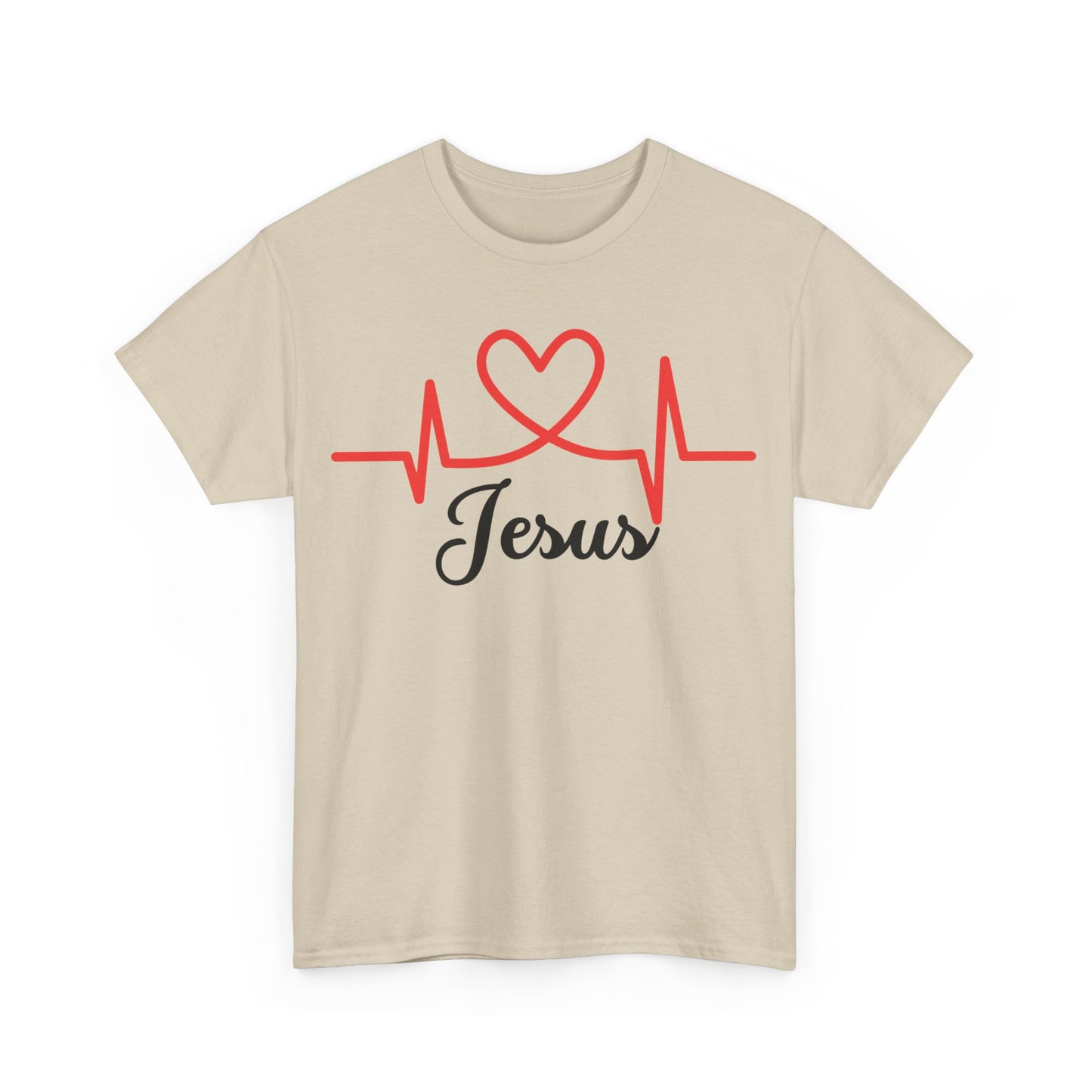Jesus Hearth - Unisex Heavy Cotton Tee