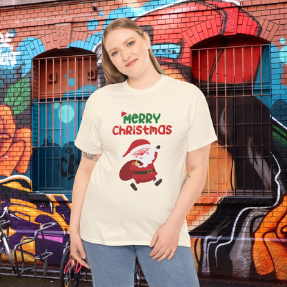 Christmas Santa Unisex Tee - Festive Holiday Apparel