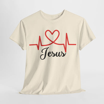 Jesus Hearth - Unisex Heavy Cotton Tee