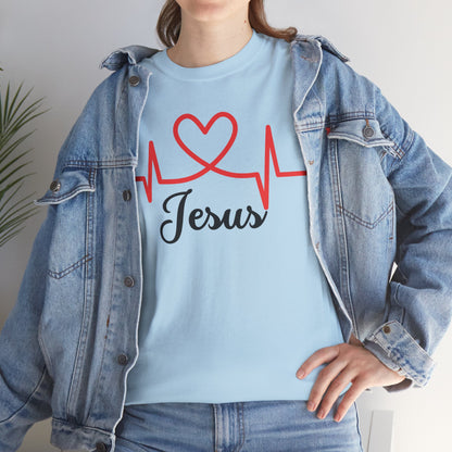Jesus Hearth - Unisex Heavy Cotton Tee