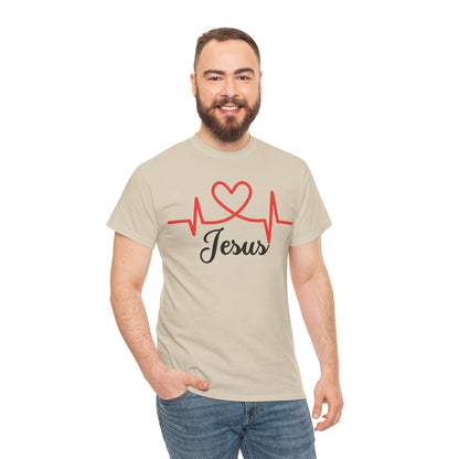 Jesus Hearth - Unisex Heavy Cotton Tee