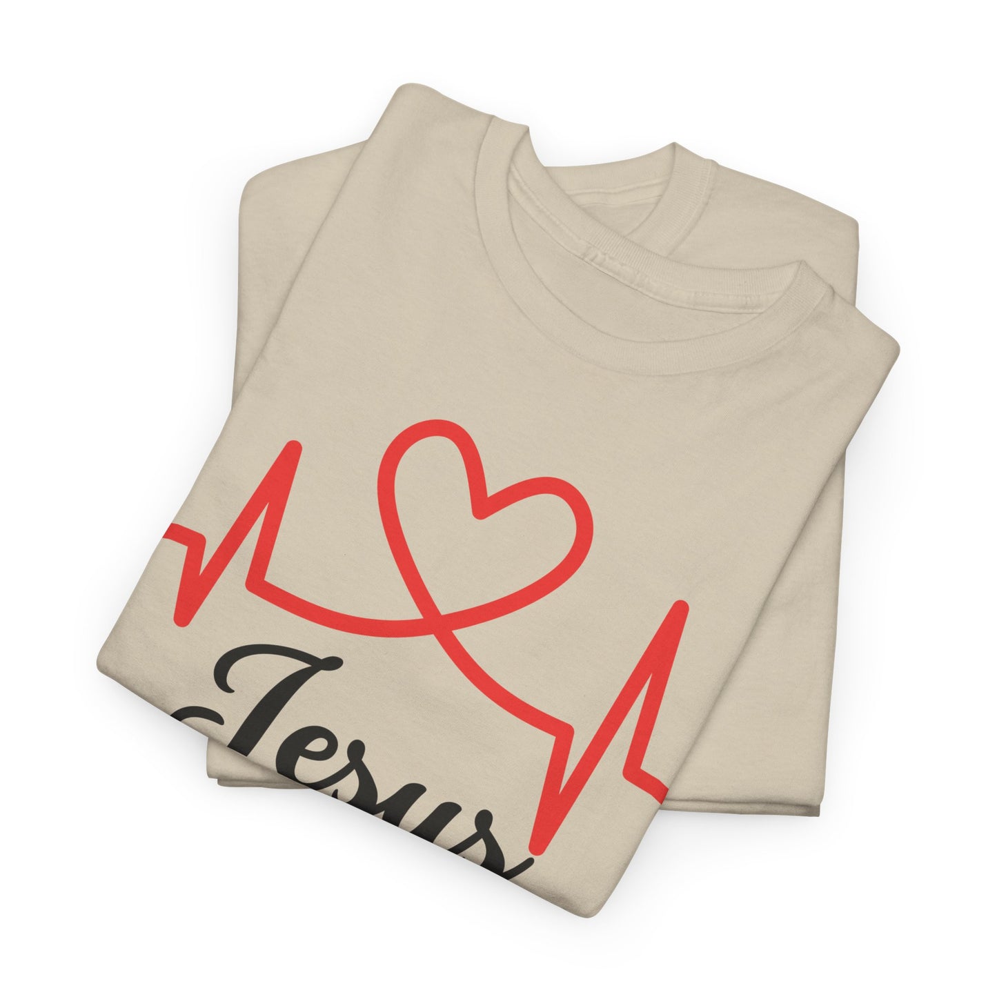 Jesus Hearth - Unisex Heavy Cotton Tee