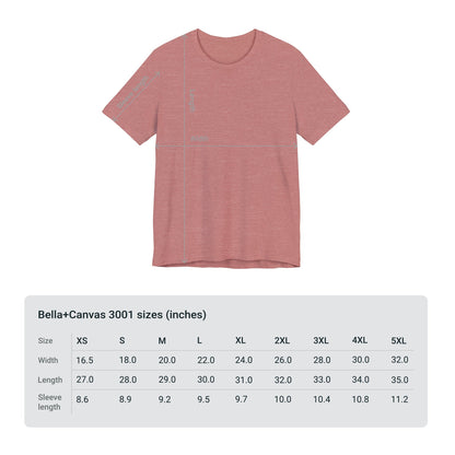 Team Jesus - Front Back - Unisex Jersey Short Sleeve Tee