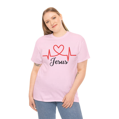 Jesus Hearth - Unisex Heavy Cotton Tee