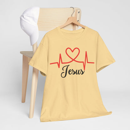 Jesus Hearth - Unisex Heavy Cotton Tee