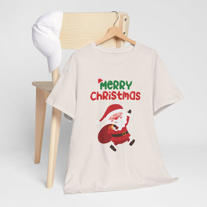 Christmas Santa Unisex Tee - Festive Holiday Apparel