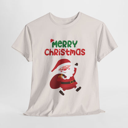 Christmas Santa Unisex Tee - Festive Holiday Apparel