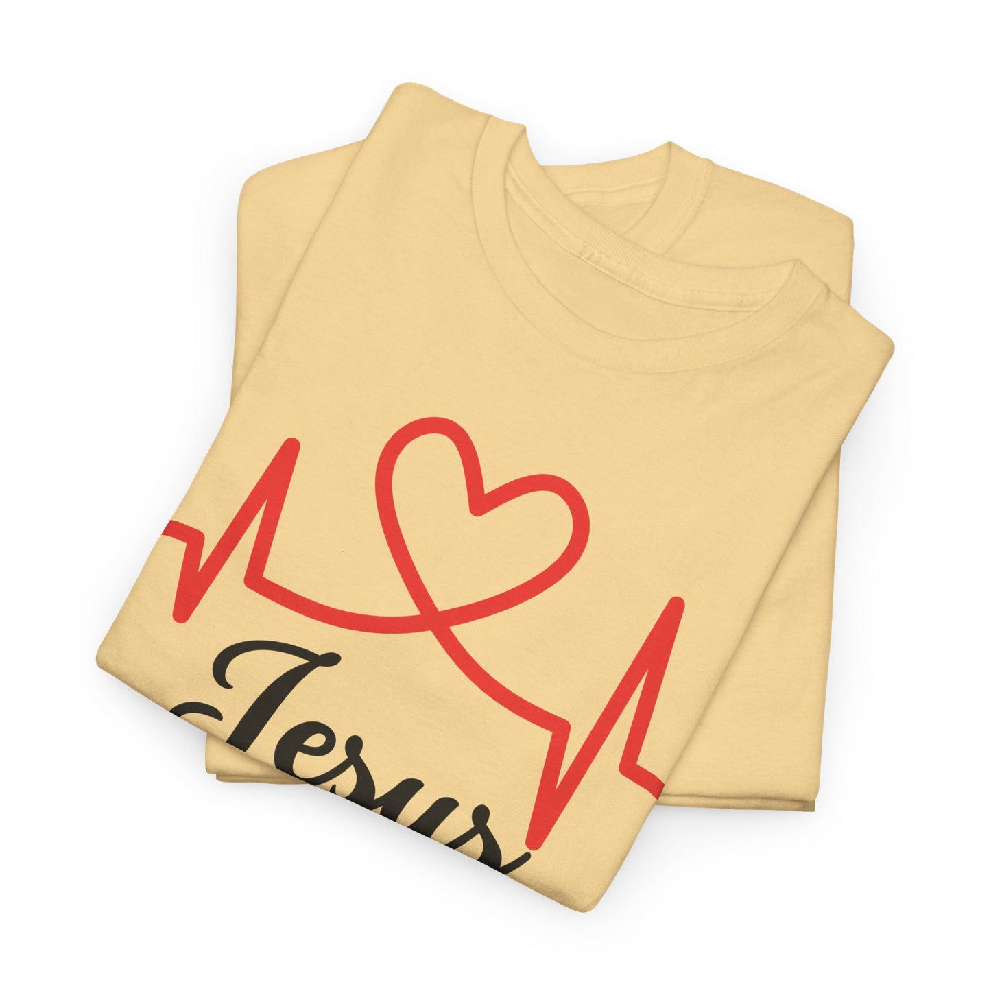 Jesus Hearth - Unisex Heavy Cotton Tee