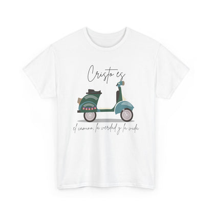 Cristo es - PR Flag Spanish - Unisex Heavy Cotton Tee