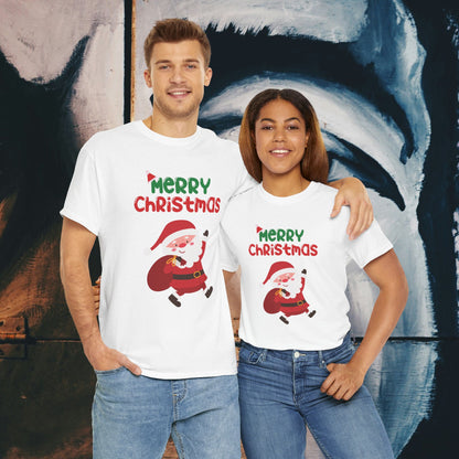 Christmas Santa Unisex Tee - Festive Holiday Apparel