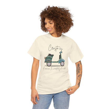 Cristo es - PR Flag Spanish - Unisex Heavy Cotton Tee