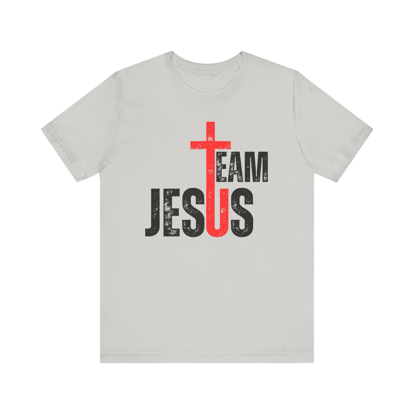 Team Jesus Front - Unisex Jersey Short Sleeve Tee