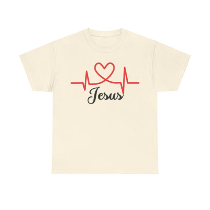 Jesus Hearth - Unisex Heavy Cotton Tee