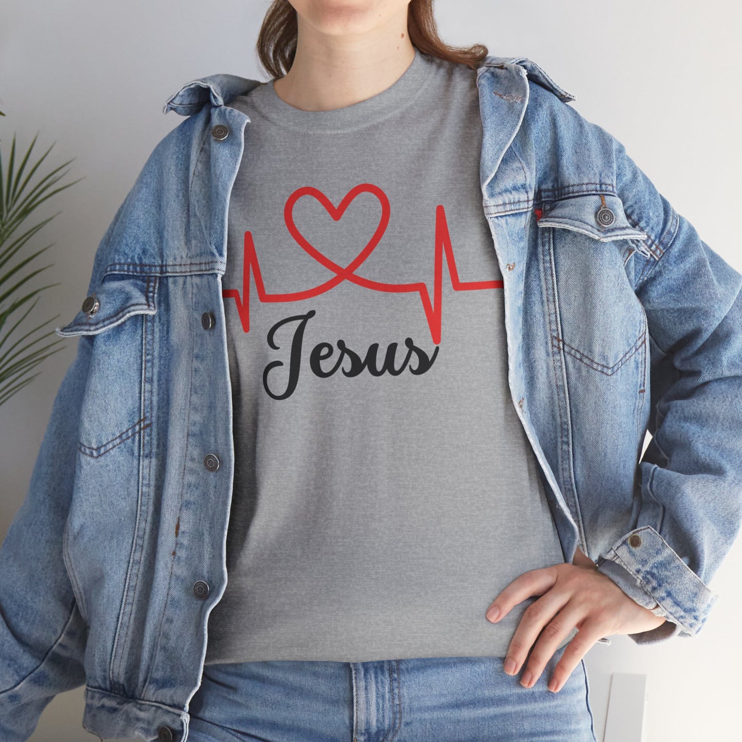 Jesus Hearth - Unisex Heavy Cotton Tee