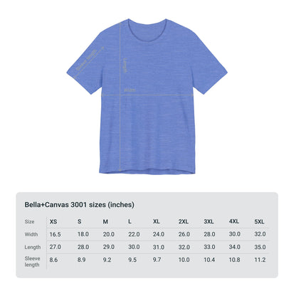 Team Jesus - Front Back - Unisex Jersey Short Sleeve Tee