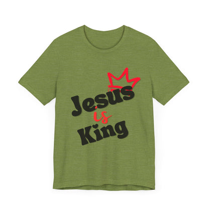 Jesus is King - Unisex Jersey Short Sleeve Tee
