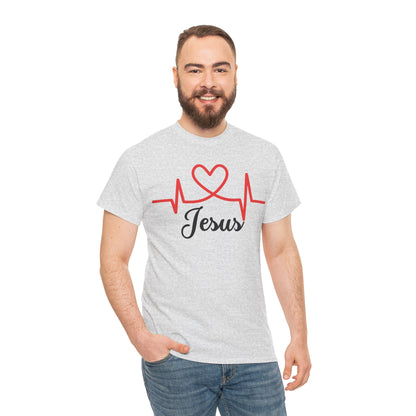 Jesus Hearth - Unisex Heavy Cotton Tee