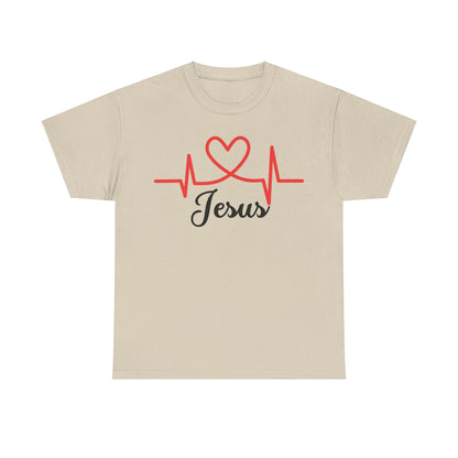 Jesus Hearth - Unisex Heavy Cotton Tee