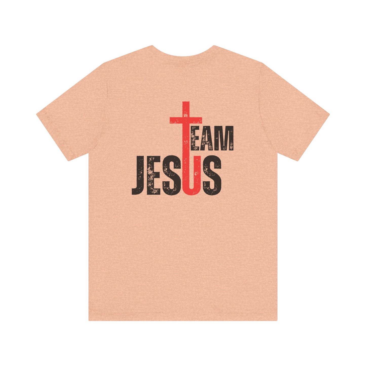 Team Jesus - Front Back - Unisex Jersey Short Sleeve Tee