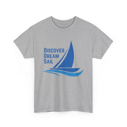 Discover Dream Sail - Unisex Heavy Cotton Tee