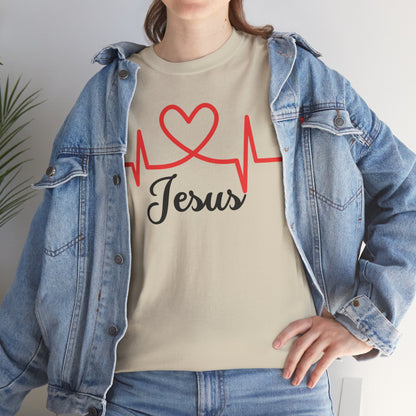 Jesus Hearth - Unisex Heavy Cotton Tee