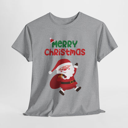 Christmas Santa Unisex Tee - Festive Holiday Apparel