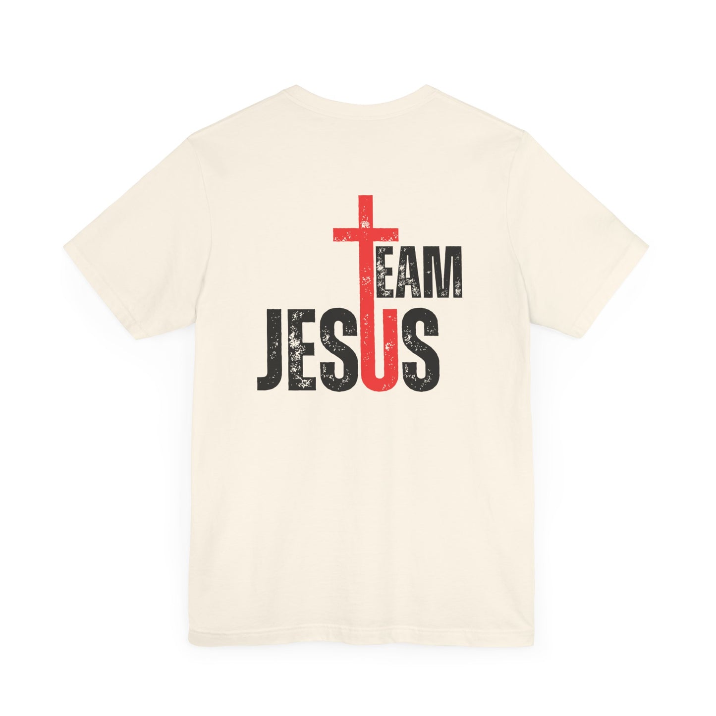 Team Jesus - Front Back - Unisex Jersey Short Sleeve Tee