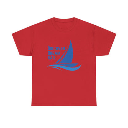 Discover Dream Sail - Unisex Heavy Cotton Tee