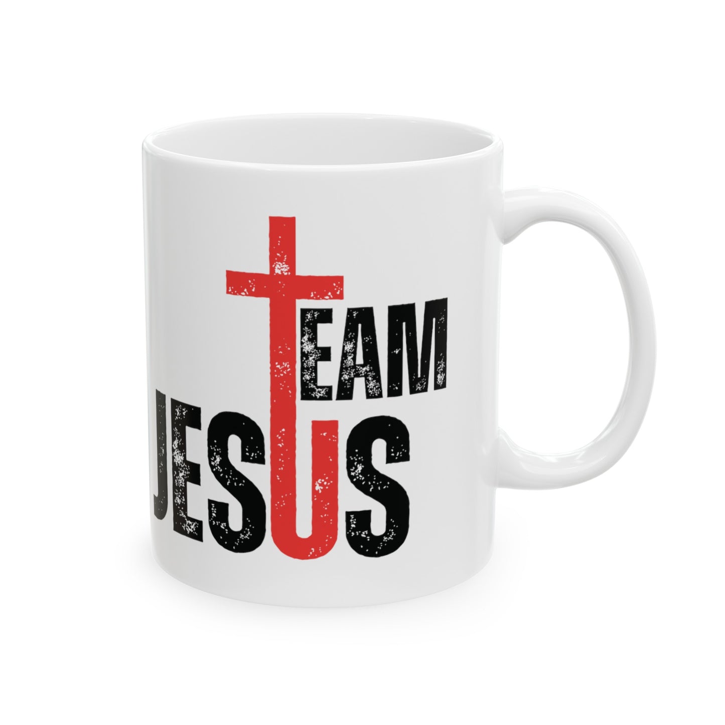 Team Jesus - Ceramic Mug, (11oz)