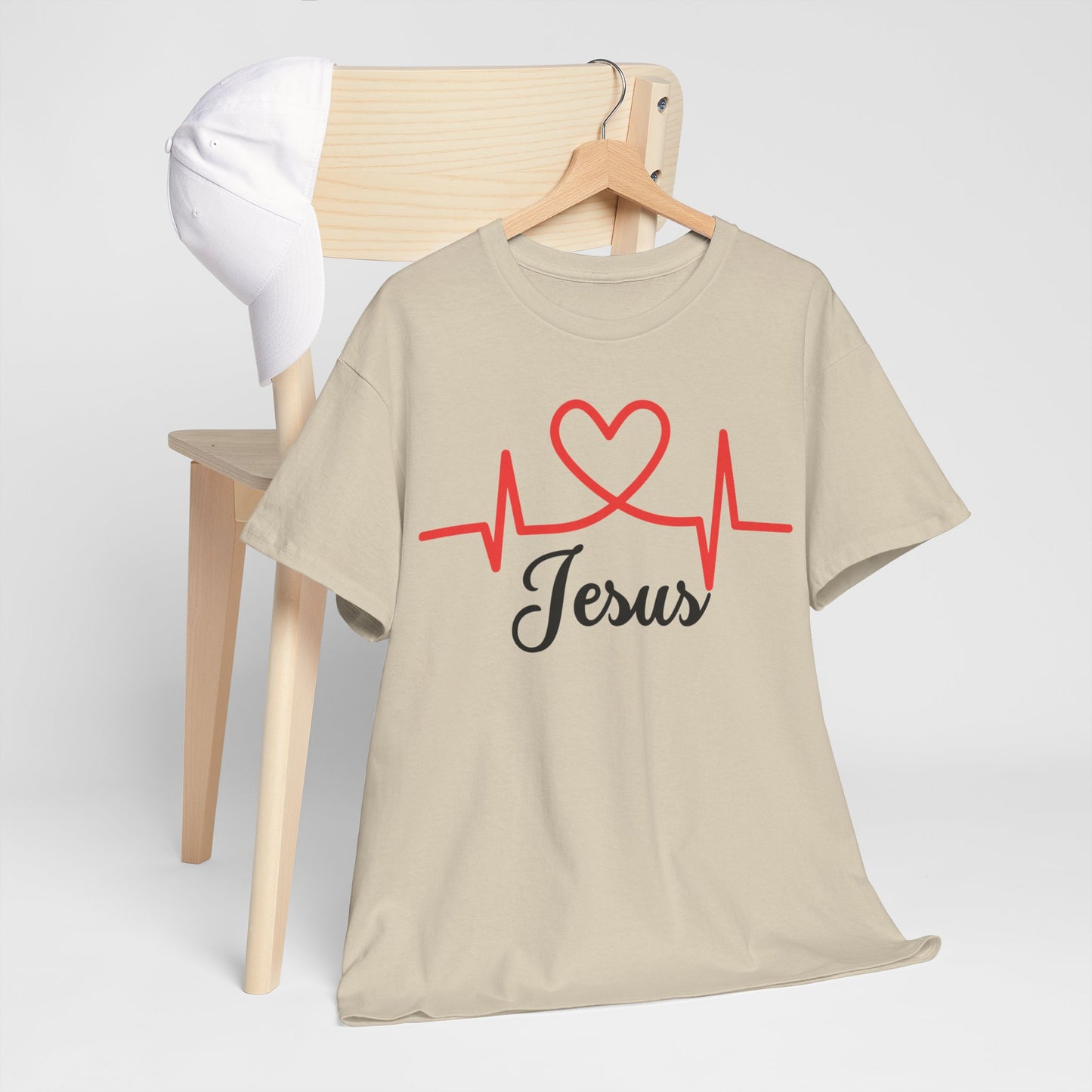 Jesus Hearth - Unisex Heavy Cotton Tee