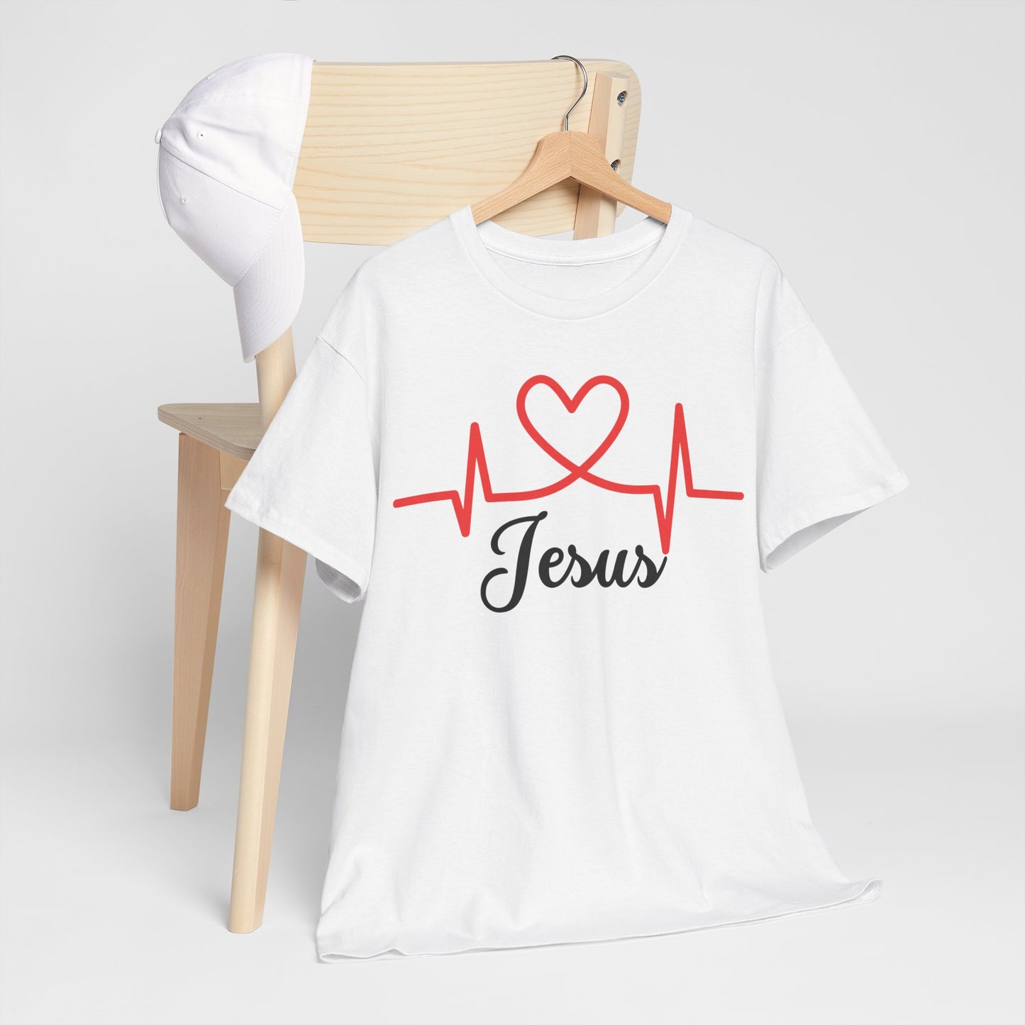 Jesus Hearth - Unisex Heavy Cotton Tee