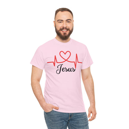Jesus Hearth - Unisex Heavy Cotton Tee