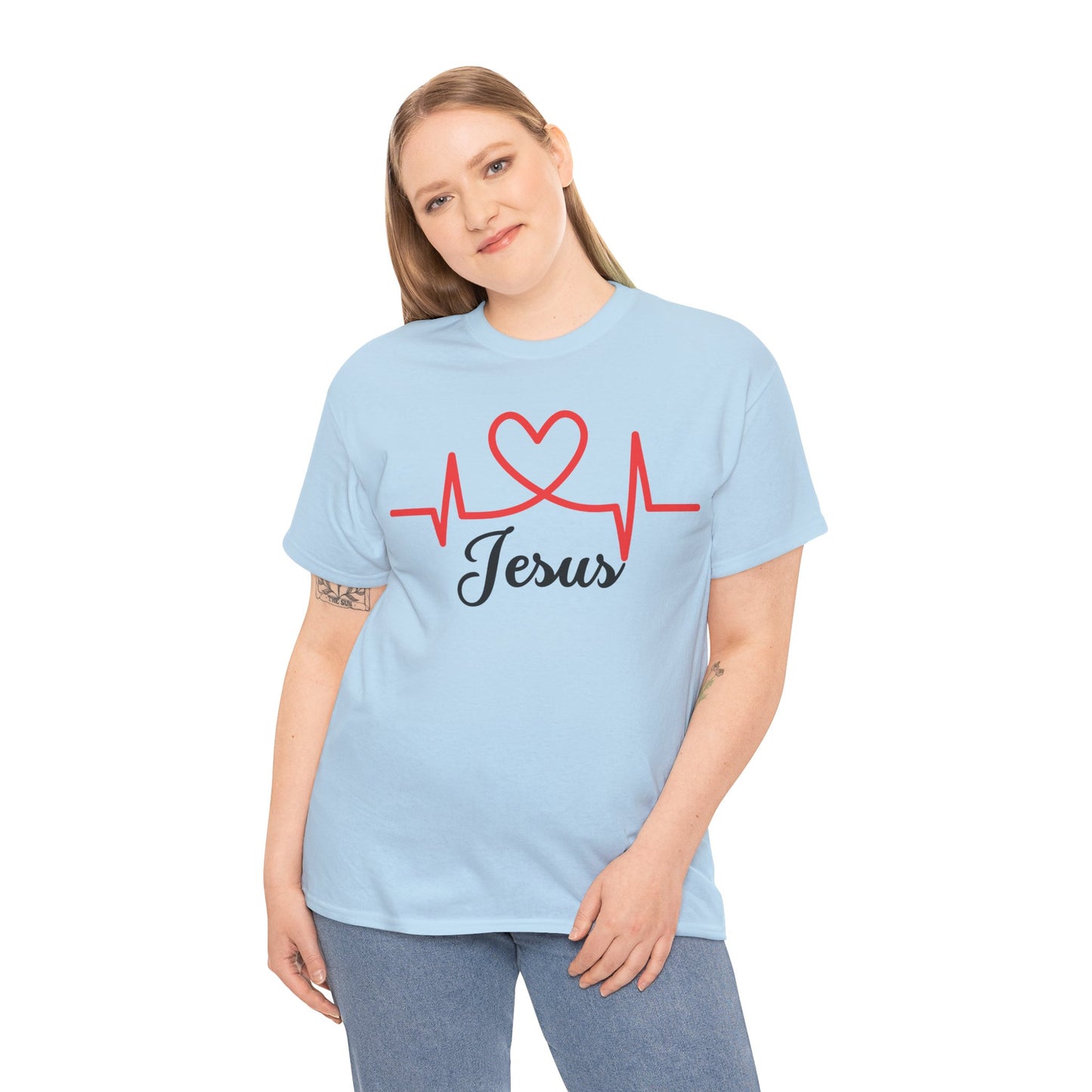 Jesus Hearth - Unisex Heavy Cotton Tee
