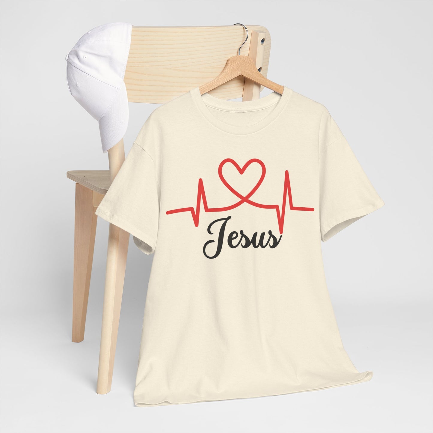 Jesus Hearth - Unisex Heavy Cotton Tee