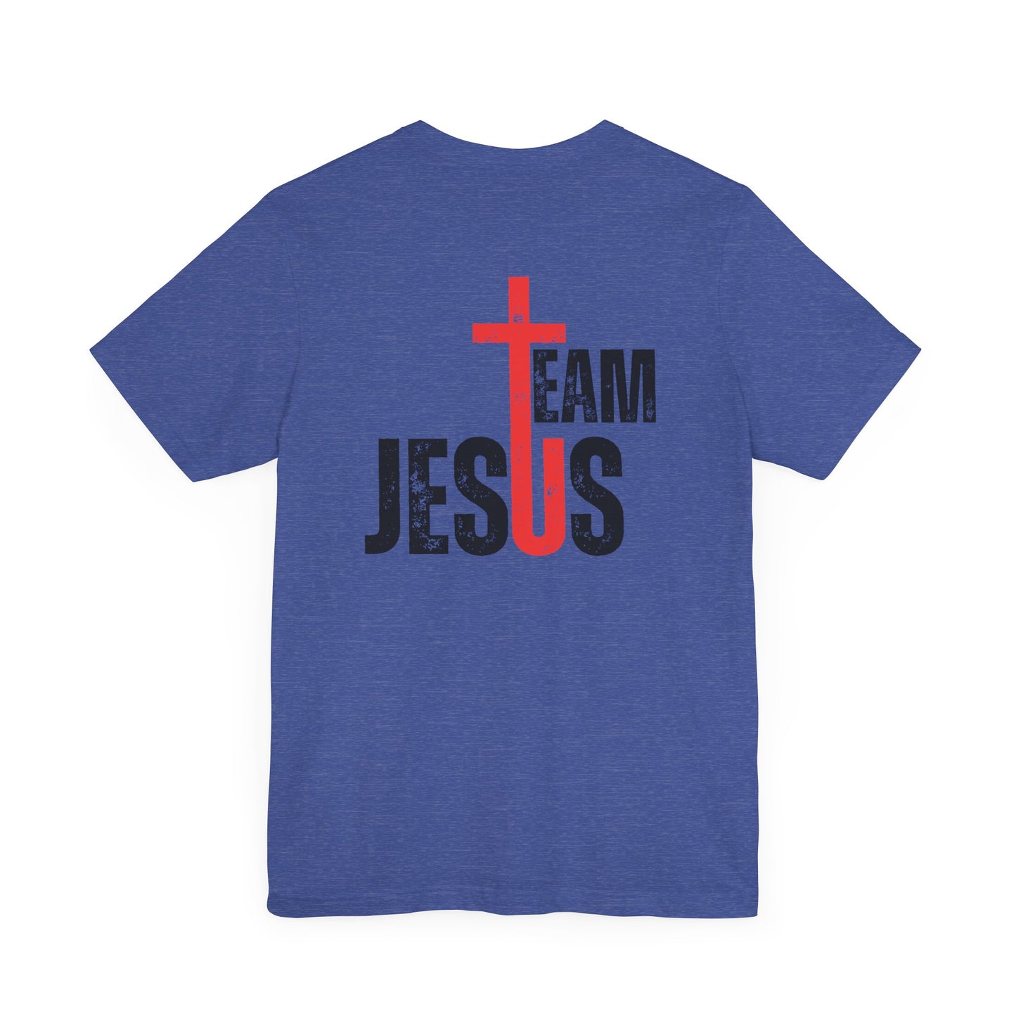 Team Jesus - Front Back - Unisex Jersey Short Sleeve Tee