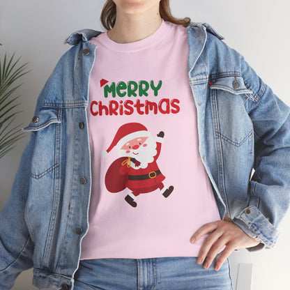 Christmas Santa Unisex Tee - Festive Holiday Apparel
