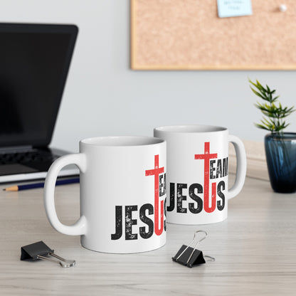 Team Jesus - Ceramic Mug, (11oz)