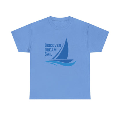 Discover Dream Sail - Unisex Heavy Cotton Tee