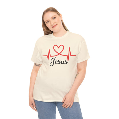 Jesus Hearth - Unisex Heavy Cotton Tee