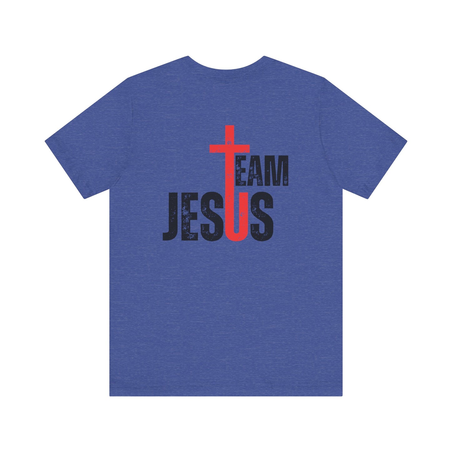 Team Jesus - Front Back - Unisex Jersey Short Sleeve Tee