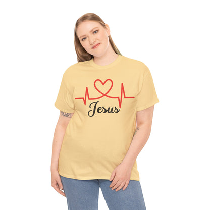 Jesus Hearth - Unisex Heavy Cotton Tee