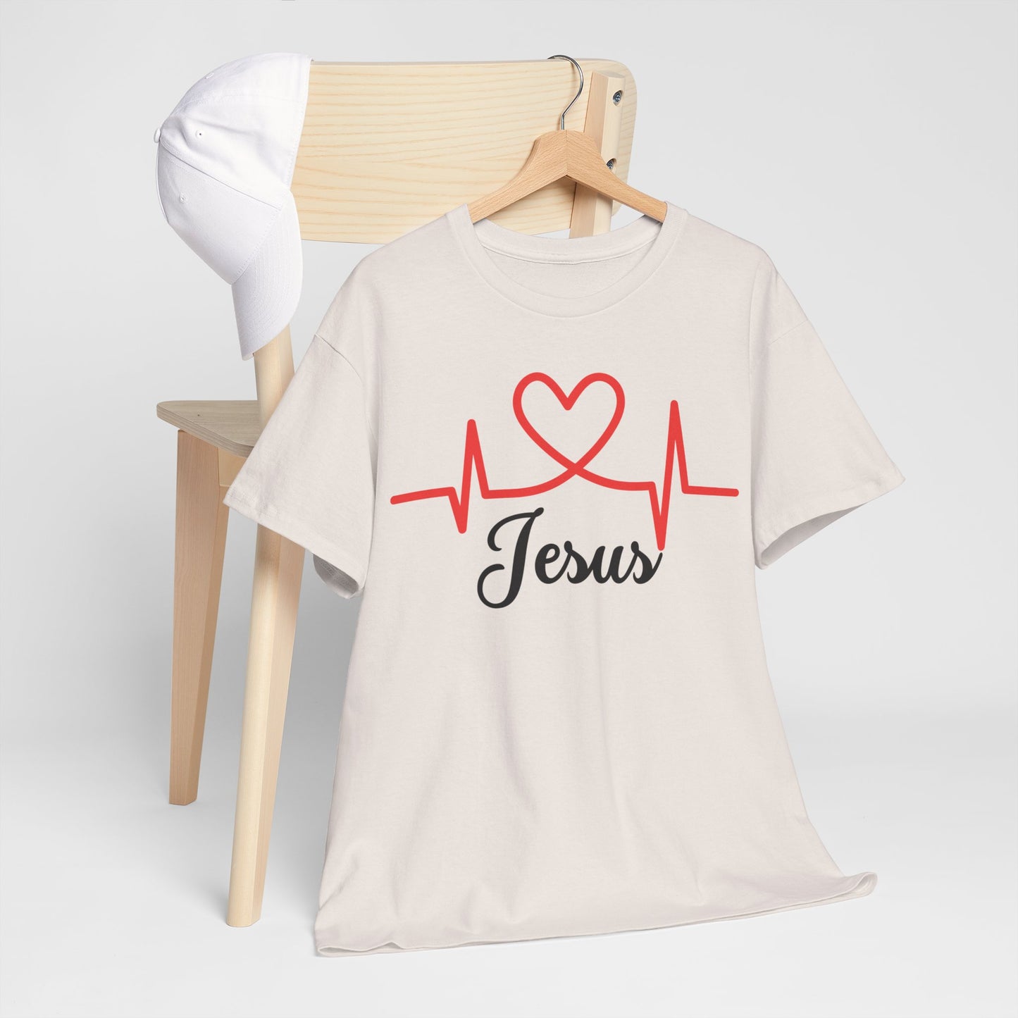 Jesus Hearth - Unisex Heavy Cotton Tee