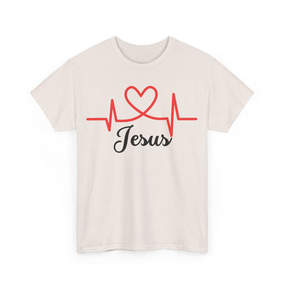 Jesus Hearth - Unisex Heavy Cotton Tee